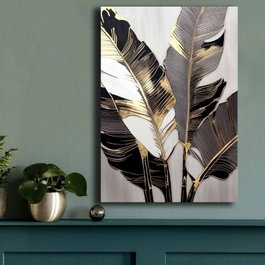Wallity Cuadro Decorativo sobre Lienzo Multicolor 70 x 100 cm